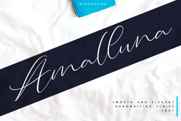 Amalluna: The Elegant Script Font for Your Brand