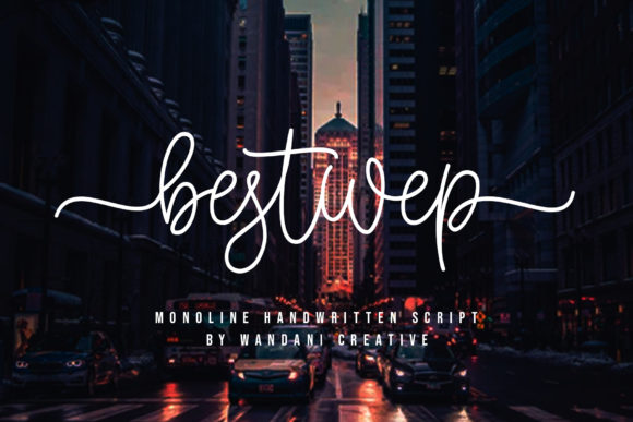 Bestwep: A Handwritten Font for Authentic Branding