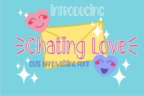 Chating Love: A Handwritten Font for Web Design