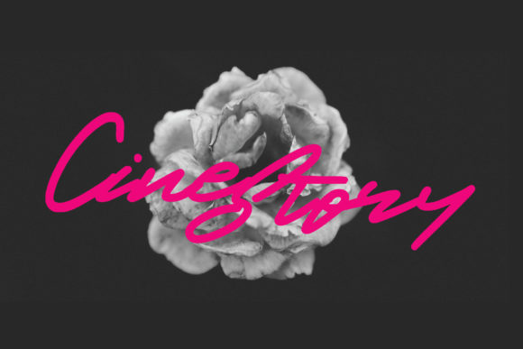 Cinestory: The Handwritten Font for Polished Brands