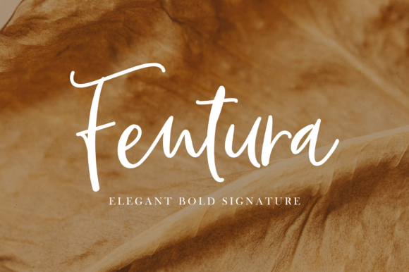 Fentura: A Handwritten Font for Modern Editorial Design