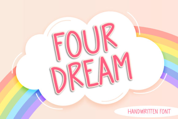 Four Dream: A Handwritten Font for Modern Marketing