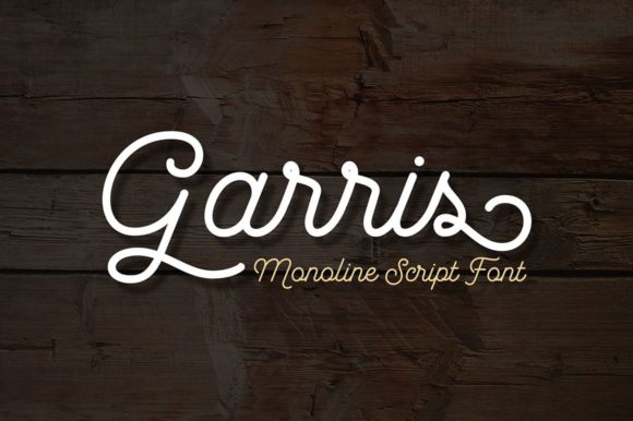 Garris: A Delicate Handwritten Font for Editorial Design