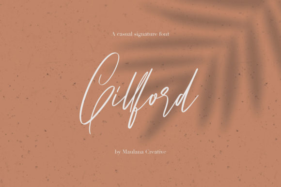 Gillford: A Premium Script Font for Editorial Design