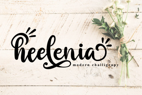 Heelenia: The Elegant Script Font for Small Business Branding