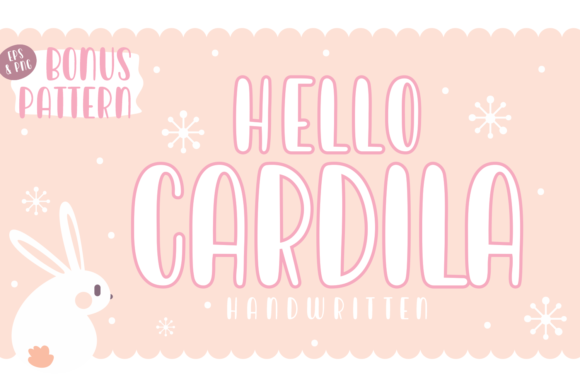 Hello Cardila: A Playful Handwritten Font for Web Design