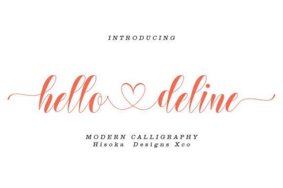 Hello Deline: A Premium Script Font for Campaigns