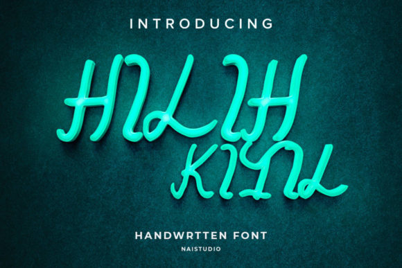 Hilih Kitil: A Timeless Handwritten Font for Makers