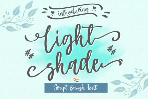 Light Shade: A Modern Handwritten Font for Web Design