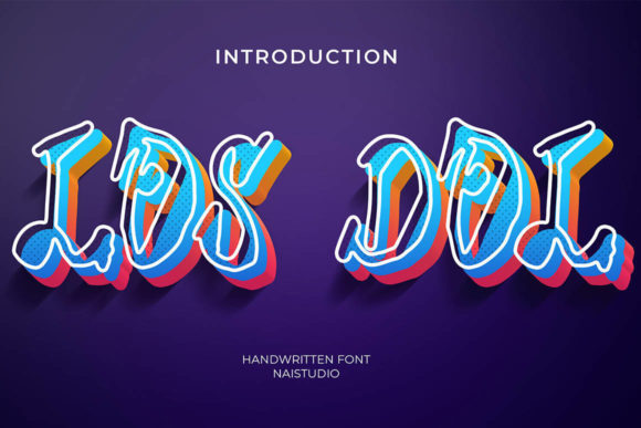 Los Dol: A Handwritten Font for Makers