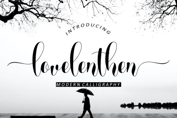 Lovelenthen: The Elegant Script Font for Your Brand