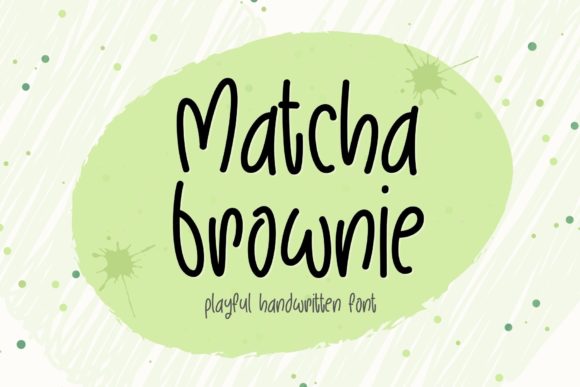 Matcha Brownie: A Chic Handwritten Font Review