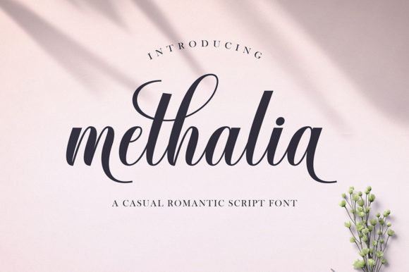 Methalia: A Handwritten Font for Your Brand