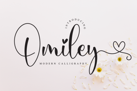Omiley: The Elegant Script Font for Marketers