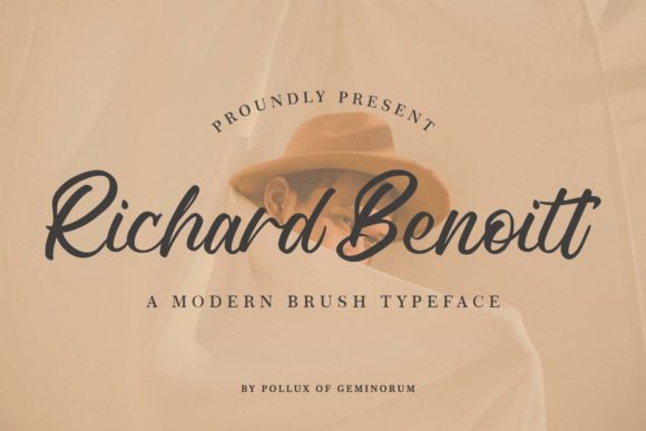 Richard Benoitt: A Charming Script Font for Brand Identity