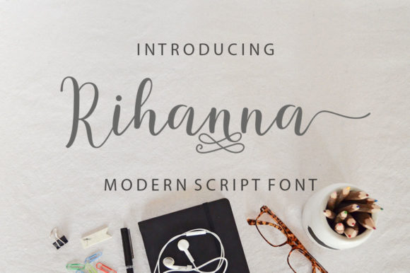 Rihanna Font: A Charming Script for Branding