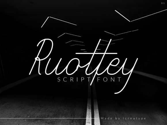 Ruottey: A Premium Handwritten Font for Campaigns