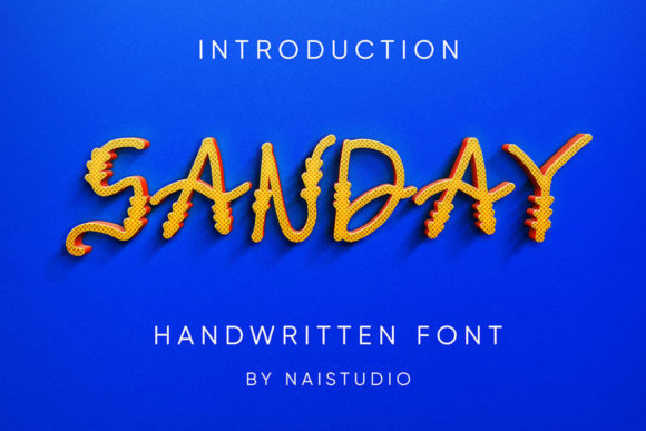 Sanday: A Versatile Handwritten Font for Branding