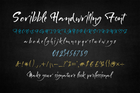 Scribble: The Elegant Script Font for Your Brand