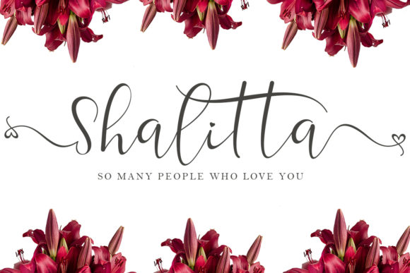 Shalitta: The Elegant Script Font for Marketers