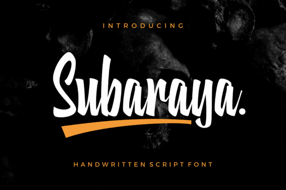 Subaraya: The Elegant Handwritten Font for Crafters
