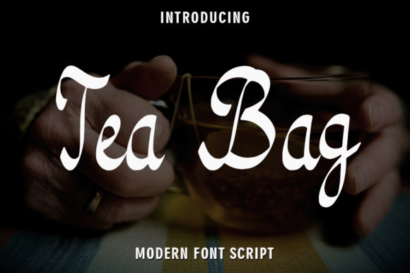Tea Bag: A Handwritten Font for Modern Web Design