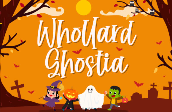 Whollard Ghostia: A Playful Handwritten Font for Campaigns